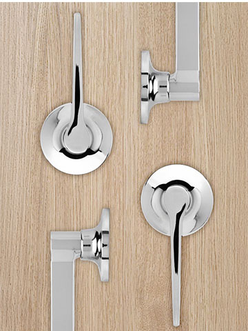 Silver Moon | Round Rose Lever | 36-D7505PC